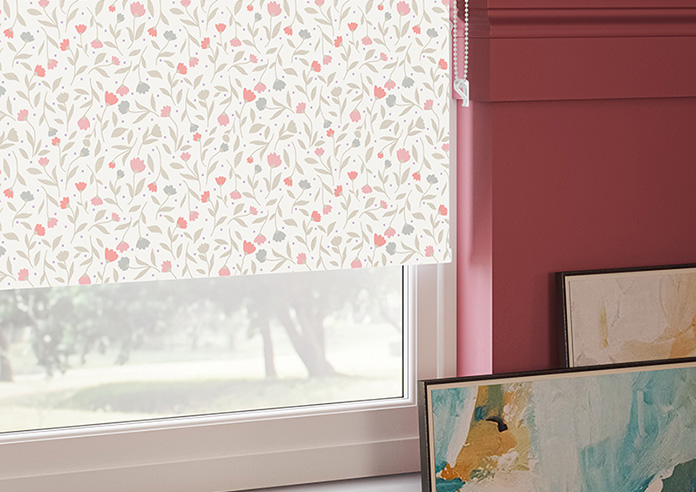 Spring Awakening, Pastel Pink - Roller Blind - Image 5